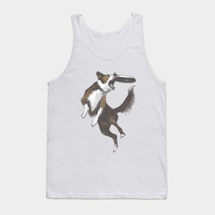 Dog & Frisbee Tank Top